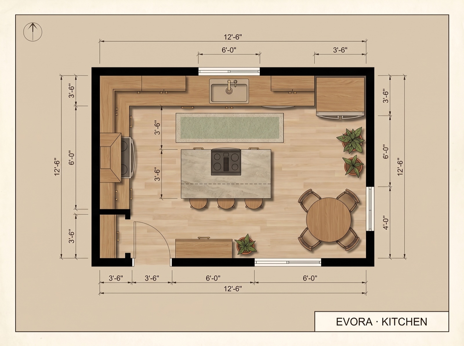 Furnished in 2D